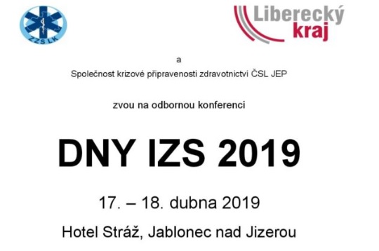 Přihlaste se na DNY IZS 2019